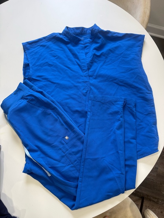 Figs Other - Figs Royal Blue Scrub Top - Technical Collection